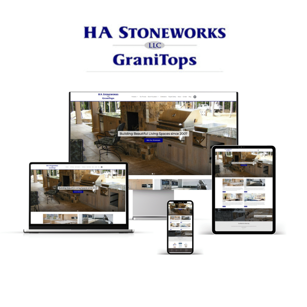 Granitops H A Stoneworks LLC | WordPress Development | CloudnBugs.com