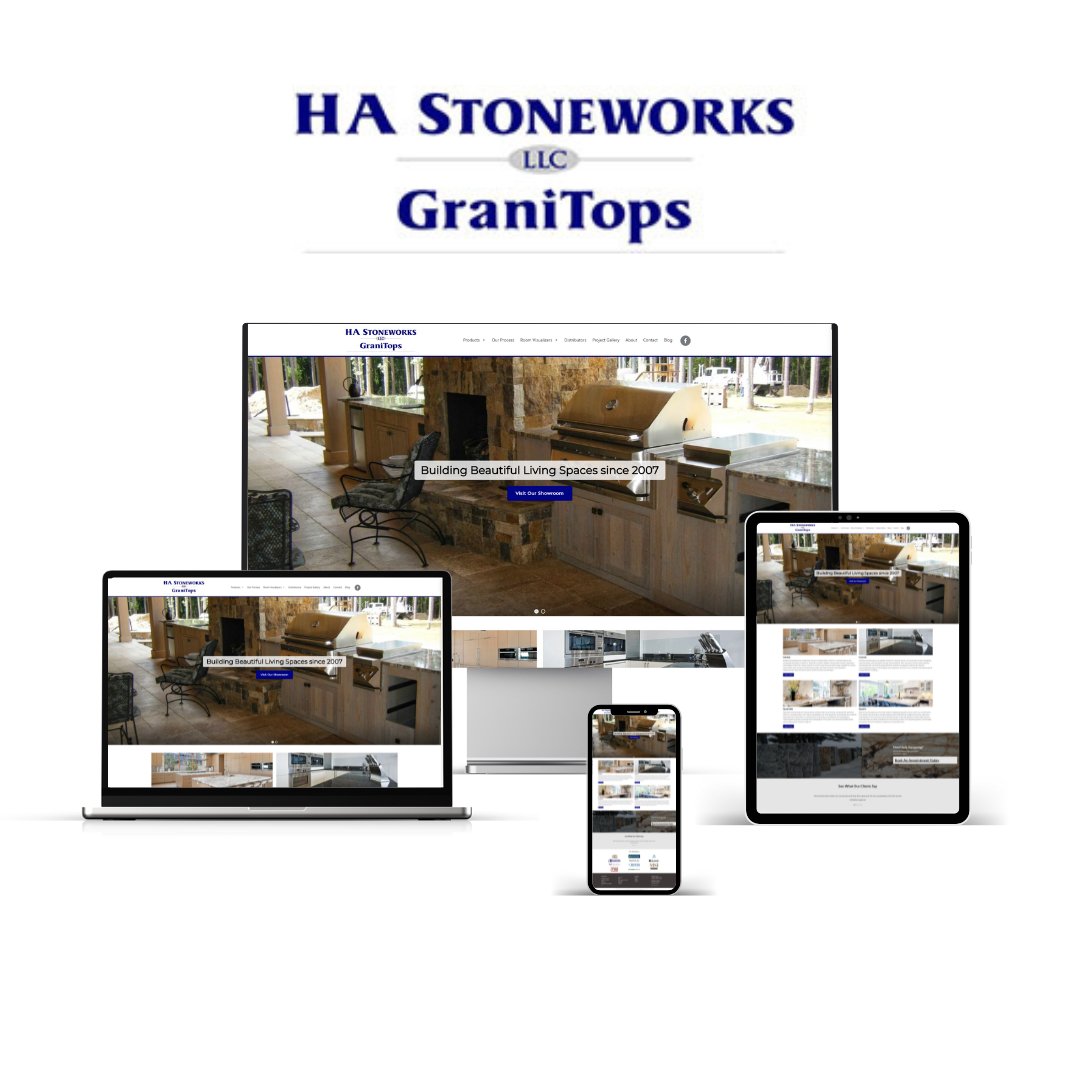 Granitops H A Stoneworks LLC | WordPress Development | CloudnBugs.com
