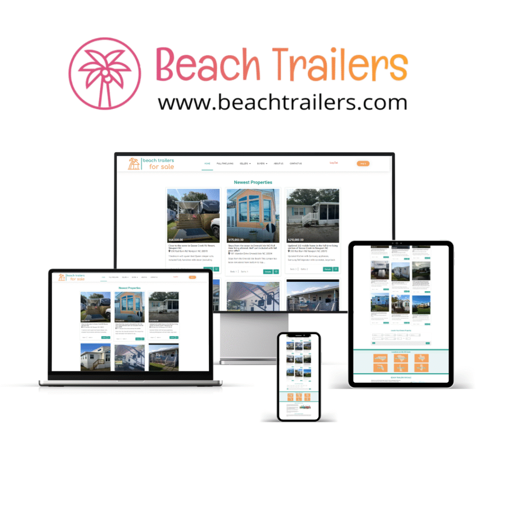 Beach Trailers | WordPress Development | CloudnBugs.com