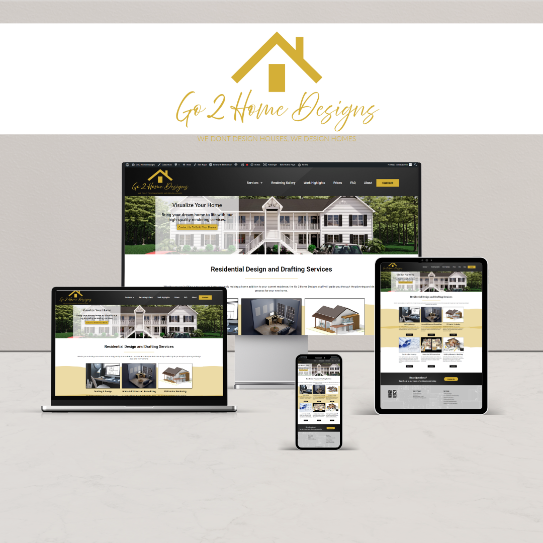 Designing Success: How We Helped Go 2 Home Designs Launch a Better User Experience