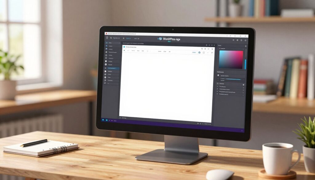 WordPress Page Editor