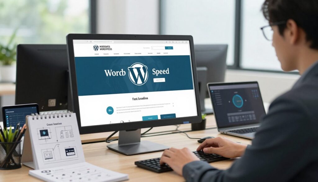 WordPress speed optimization beginner